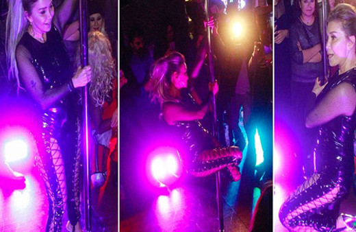 Yonca'dan 40.yıla özel direk dansı