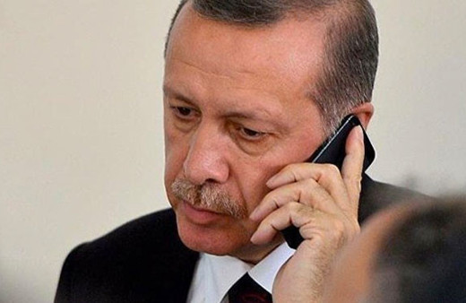 Cumhurbaşkanı Erdoğan'dan taziye telefonu