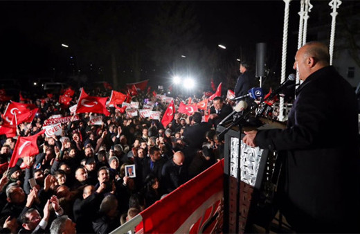 Mevlüt Çavuşoğlu, Almanya'nın yasağını böyle deldi