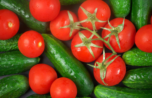 Domatesle salatalığı beraber yemeyin