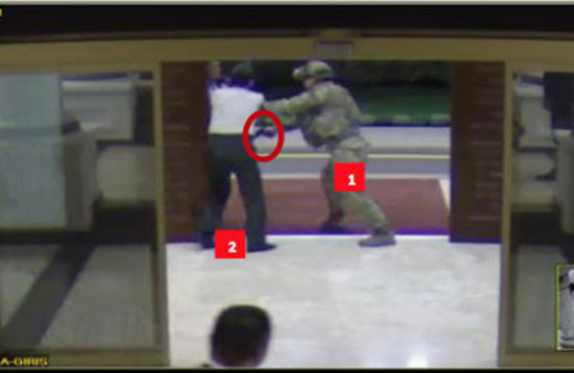 Gizli kahraman! Bordo bereli yüzbaşının görüntüleri çıktı