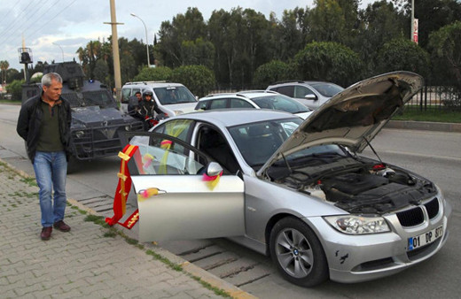 Düğün yerine karakola gittiler