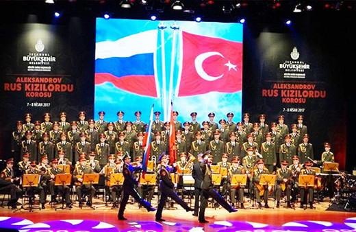 Kızıl Ordu ilk konserini İstanbul'da verdi