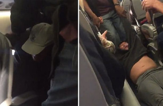 Uçaktaki skandal uygulamaya tepki yağdı