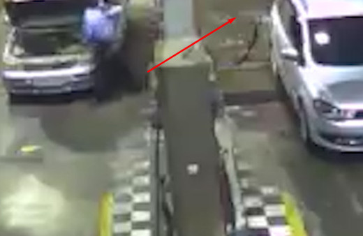 Benzin isyasyonunda şiddetli patlama