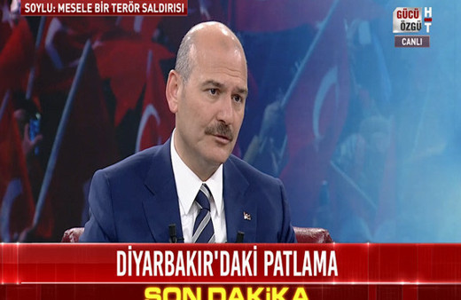  İçişleri Bakanı Süleyman Soylu'dan Diyarbakır açıklaması