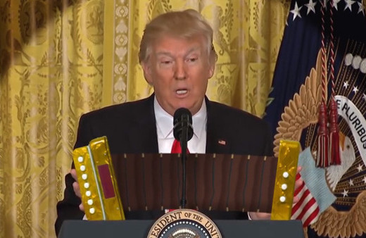 Sosyal medya Trump'ın bu videosunu konuşuyor