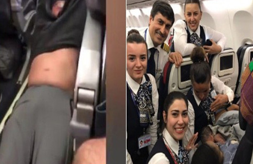 ABD havayolları ve THY arasındaki farkı gösteren video