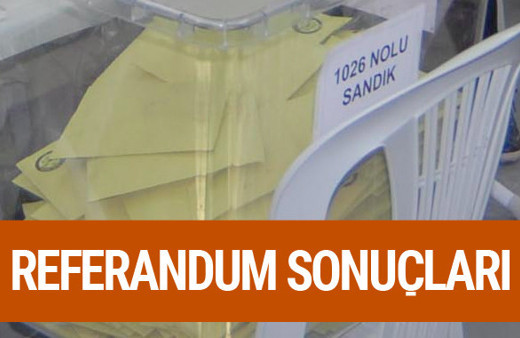 İl il Referandum sonuçları 2017 seçimi evet hayır oranı
