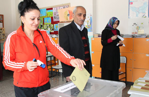 Referandum sonuçları mobil uygulama verileri