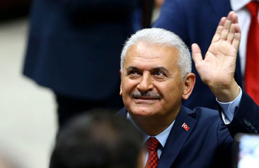 Referandumda evet zaferinin ardından Yıldırım'a yoğun karşılama