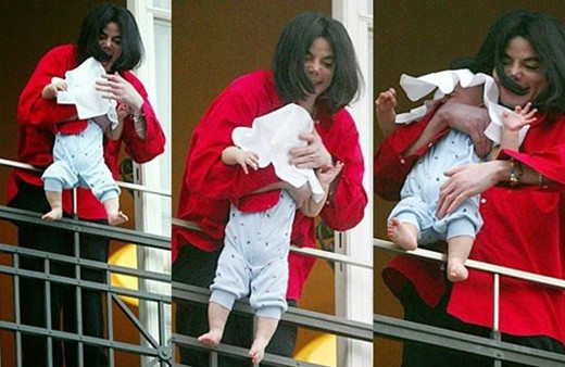 Jackson'ın balkondan sarkıttığı oğlu büyüdü