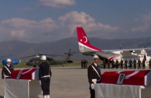 Tunceli şehitlerine veda törende duygusal anlar