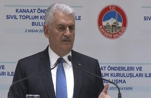 Yıldırım'dan PKK'ya referandum cevabı
