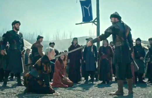 Diriliş Ertuğrul'da infaz sahnesi ekrana kilitledi