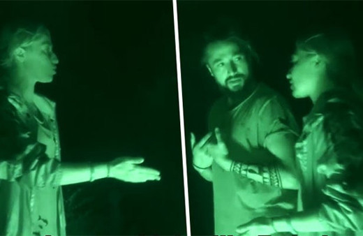 Survivor'ın ünlü isimlerinin gece yarısı tartışması!