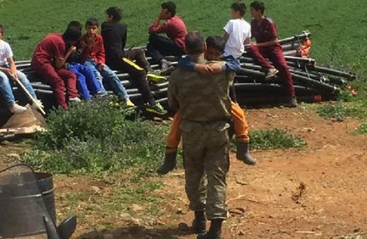 Kahreden anlar şehit kardeşini binbaşı böyle teselli etti