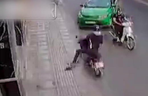 Taksici kapkaççıyı böyle durdurdu