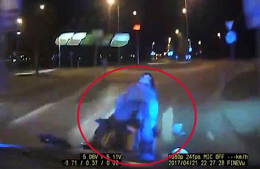 Polis motosikletlileri böyle yakaladı