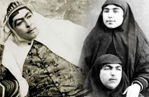İran Şahı'nın ibretlik haremi! Böylesi düşman başına