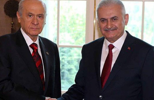Başbakan Yıldırım ve Bahçeli'den sürpriz buluşma