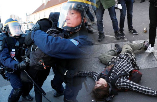 Türkiye'yi eleştiren Fransa orantısız güç uyguladı