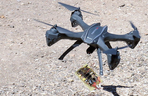  Toprağa gizlenen patlayıcı ve mayına droneli çözüm 