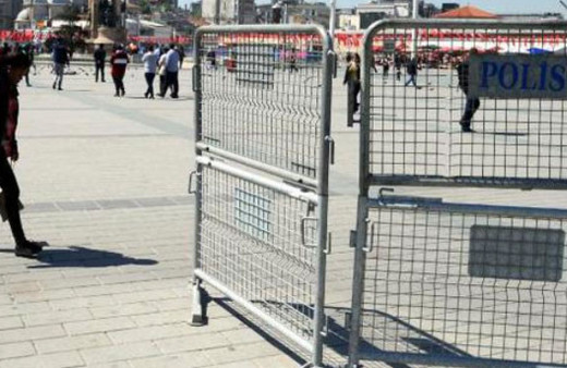 Taksim'de son durum böyle kamyon kamyon geliyor