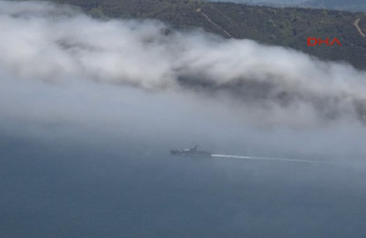 Karadeniz'de gemi kazası!