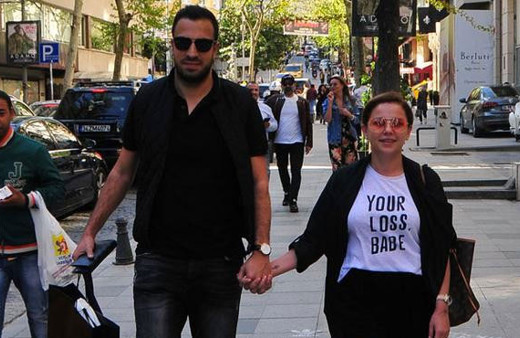 Merve Özbey ve sevgilisinin arasındaki boy farkına bakın