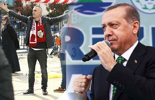 Rizeli genç pankart açıp Erdoğan'dan bunu istedi