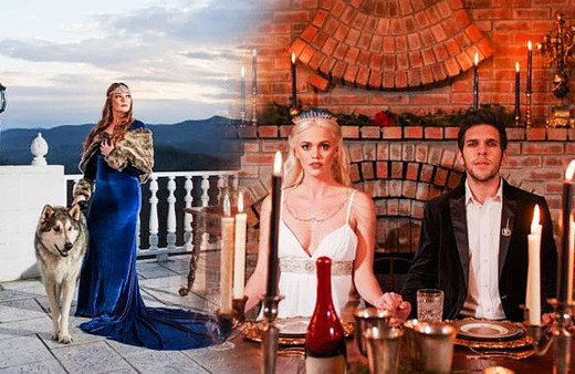 Dünyanın konuştuğı düğün! Görenleri şaşkına çevirdi