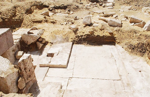 Mısır'da gizemli bir piramide ait kalıntı bulundu