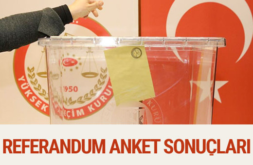Son anket sonuçları doğru mu? Hayır mı önde evet mi?