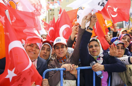 Gaziantep'te yoğun kalabalık Binali Yıldırım'ı böyle karşıladılar