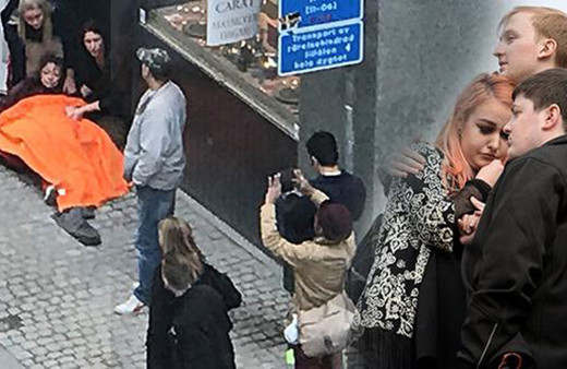 İsveç'te dehşet yerinden ilk kareler