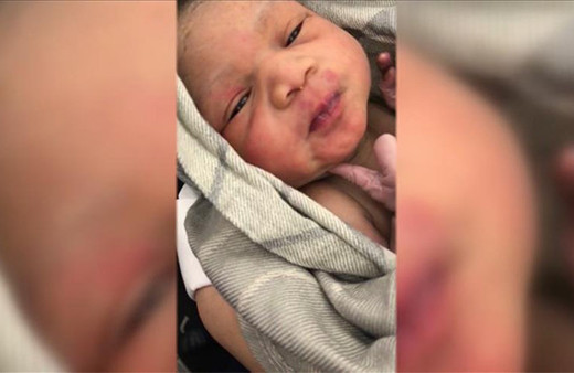 13 bin metre yüksekte heyecan verici doğum!