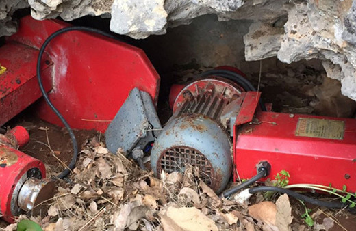 PKK operasyonunda bulunan 2 sulama motoru bakın ne için!