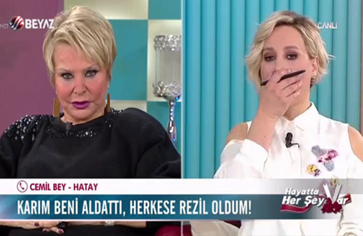 Canlı yayında şok itiraf! Karım beni aldattı