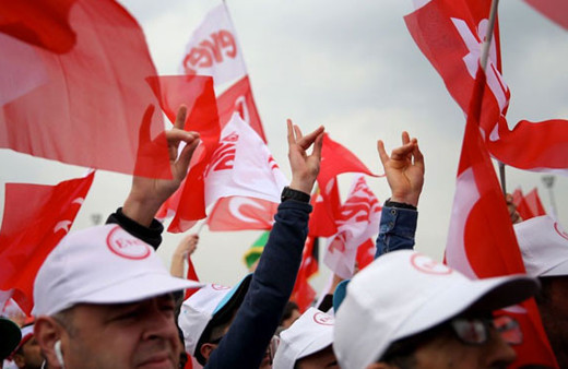 Yenikapı'da tarihi miting alandan çarpıcı görüntüler