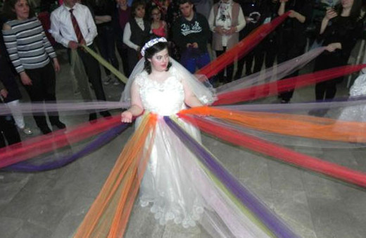 Down sendromlu Çiğdem’in gelinlik hayali gerçek oldu