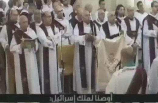 Mısır'da kilisede patlama anı! Dehşet görüntüler