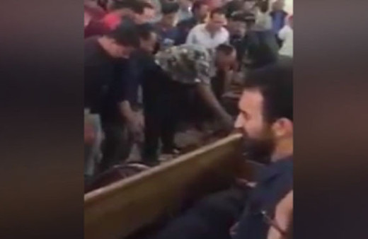 Mısır'da patlama! Kilise içinden ilk görüntüler +18