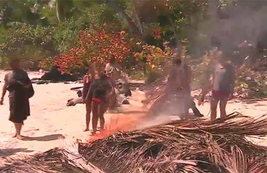 Survivor Gönüllüler adasında büyük yangın!