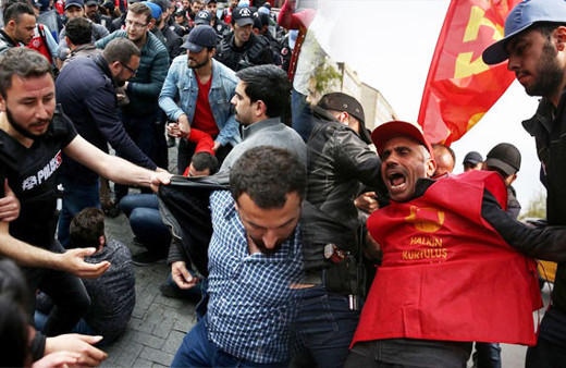 İstanbul’da 1 Mayıs olayları işte gözaltı görüntüleri 