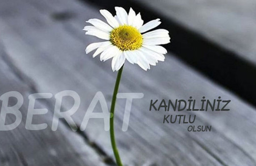 Kandil Mesajları 2017 resimli Berat Kandili güzel sözleri