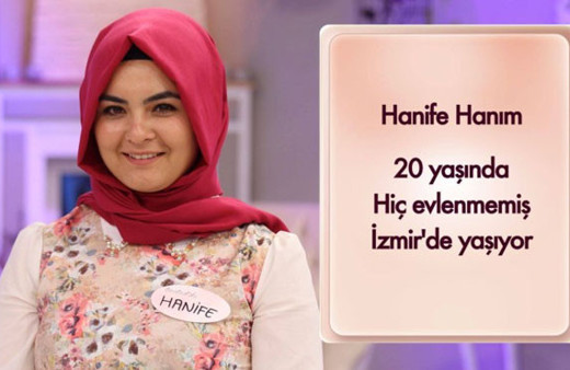 İzdivaç programına veda eden Hanife soluğu burada aldı!