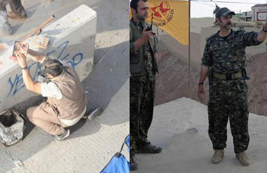 Gezi'de polise molotof atmıştı Rakka'da öldü!