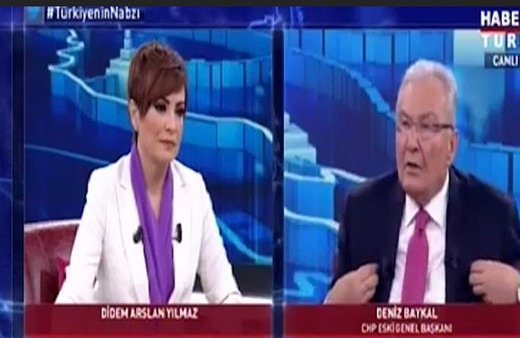 Deniz Baykal'ı sinirlendiren soru