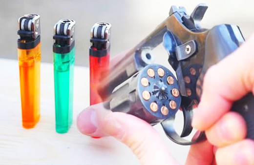 Çakmakların üzerine yapıştırıcı döküp ateş etti olanlar oldu!